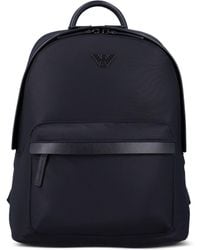 Emporio Armani - Logo Nylon Backpack - Lyst