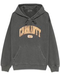 Carhartt - Logo Cotton Hoodie - Lyst