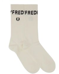 Fred Perry - Socks With Logo - Lyst