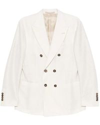 Eleventy - Double-Breasted Buttoned Jacket - Lyst