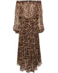 Isabel Marant - Long Volga Dress With Graphic Print - Lyst