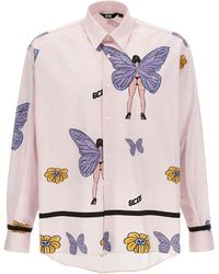 Gcds - Butterfly Shirt - Lyst