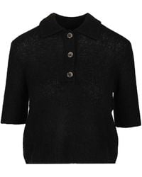Lisa Yang - Masy Knitwear Nero-Donna - Lyst