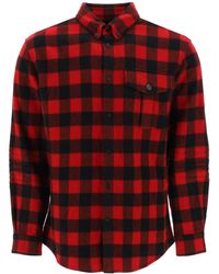 DSquared² - Shirt With Check Motif And Back Logo - Lyst