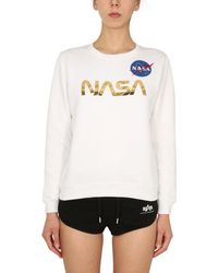 Alpha Industries - Nasa Sweatshirt - Lyst