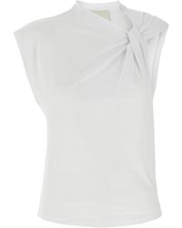 Isabel Marant - Nayda Top Bianco-Donna - Lyst