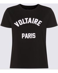 Zadig & Voltaire - T-Shirts And Polos Blacks And Greys-Donna - Lyst