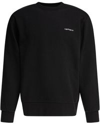 Carhartt - "script Embroidery" Sweatshirt - Lyst