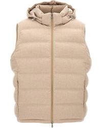 Brunello Cucinelli - Padded Wool Vest - Lyst