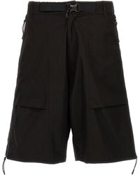 C.P. Company - Cargo Hyst Bermuda E Short Nero-Uomo - Lyst