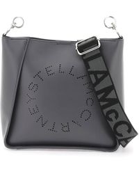 Stella McCartney - Shoulder Bag With Logo - Lyst