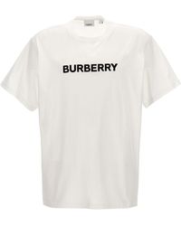 Burberry - Harriston T Shirt Bianco - Lyst