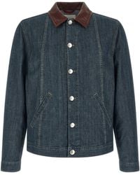 Brunello Cucinelli - Denim Jackets - Lyst