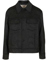 Ami Paris - Wool Trucker Jacket Jackets - Lyst
