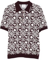 CASABLANCA - Polo Con Monogramma-Uomo - Lyst