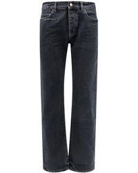 Saint Laurent - Low-rise Slim-fit Jeans - Lyst