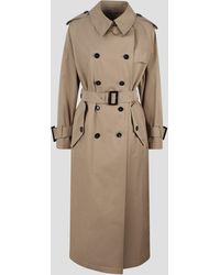 Herno - Cotton Trench Coat - Lyst