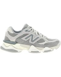 New Balance - 9060 Sneakers Grigio-Donna - Lyst