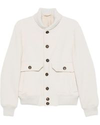 Eleventy - Buttoned Jacket - Lyst