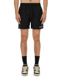 Represent - Bermuda With Logo - Lyst