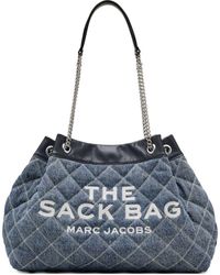 Marc Jacobs - Quilted Denim Shoulder Bag - Lyst