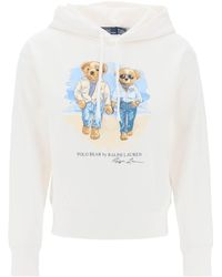 Polo Ralph Lauren - Polo Bear Hooded Sweatshirt - Lyst
