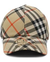 Burberry - Beige Hat - Lyst