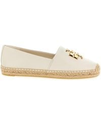 Tory Burch - Eleanor Flat Shoes Bianco-Donna - Lyst