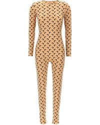Marine Serre - All Over Moon Tute Intere Beige - Lyst