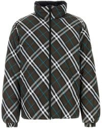 Burberry - Vintage-Check Puffer Jacket - Lyst