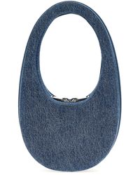 Coperni - Mini Swipe Bag Borse A Mano Blu - Lyst