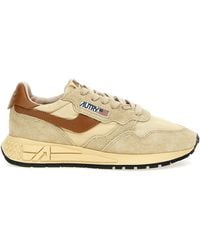 Autry - Reelwind Low Sneakers Marrone-Donna - Lyst