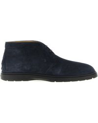 Tod's - Suede Boots Boots, Ankle Boots - Lyst