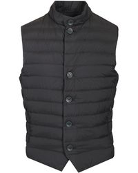 Herno - Rain Proof Vest Duvets And Padded Items - Lyst