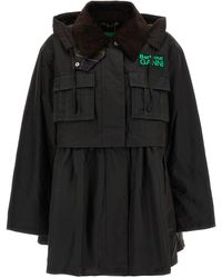 Barbour - Parka X Ganni Puffer Jackets Brown - Lyst