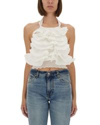 THE GARMENT - "cyprus Layer" Top With Ruffles - Lyst
