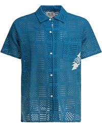 thisisneverthat - X Grateful Dead Shirts Blu-Uomo - Lyst