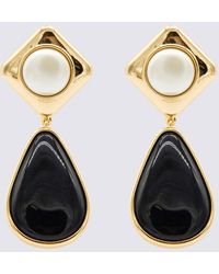 Self-Portrait - Bijoux Marrone-Donna - Lyst