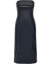 ROTATE BIRGER CHRISTENSEN - 'Midi Braided' Dress - Lyst