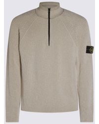Stone Island - Sweaters Light And Natural-Uomo - Lyst