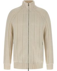 Brunello Cucinelli - Knitted Down Jacket Puffer Jackets - Lyst