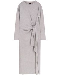 BOSS - Erlot Stretch Modal Dress - Lyst