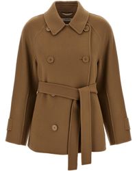 Max Mara - 'Louis' Short Coat - Lyst