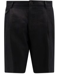 Dolce & Gabbana - Linen Shorts - Lyst