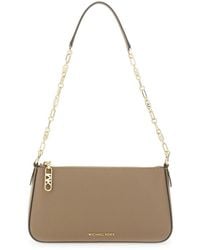 Michael Kors - Medium Clutch Bag With Empire Logo - Lyst