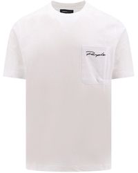 Purple Brand - Cotton T-Shirt With Embroidered Logo - Lyst