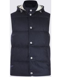 Eleventy - Wool Down Jacket - Lyst
