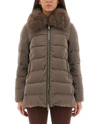 Moorer - Padded Jacket "dorado" - Lyst