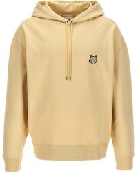 Maison Kitsuné - Bold Fox Head Felpe Beige - Lyst