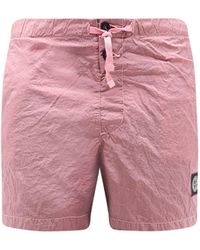 Stone Island - Econylon Swim Trunks - Lyst